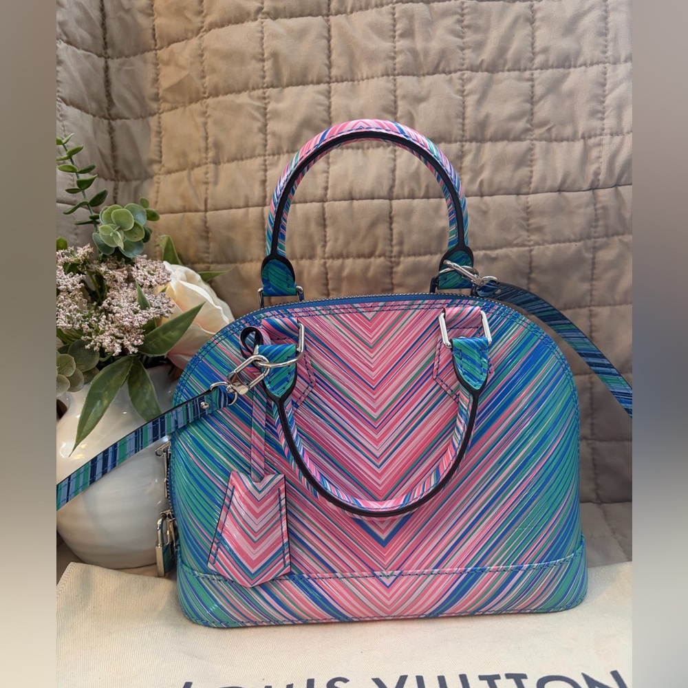 🩷Cute LV Alma Bb Tropical Epi Leather bag❤️ 2016 Spring/Summer collection.NWOT
